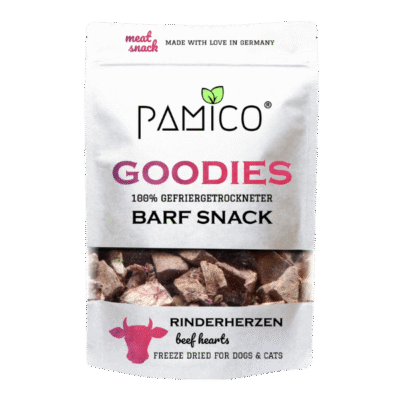 Pamico - Corazones de Vacuno Liofilizados 50g