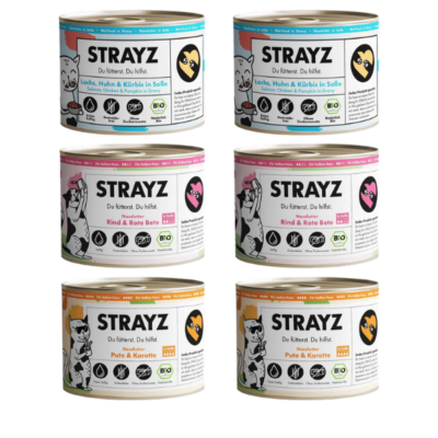Pack de Prueba STRAYZ - 6x200g