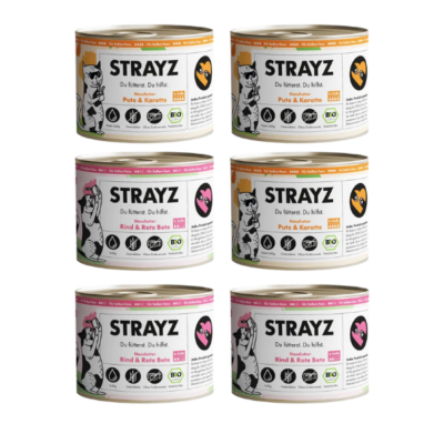 Pack de Prueba STRAYZ - 6x200g
