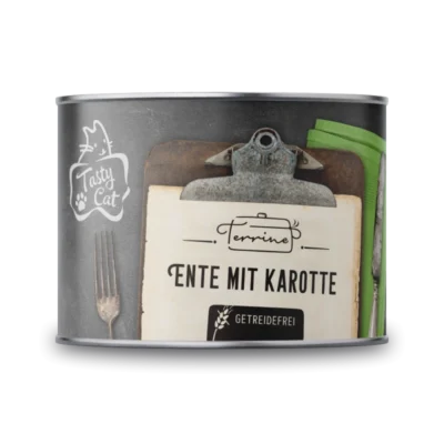 TastyCat Terrine - Pato puro en salsa 6x180g
