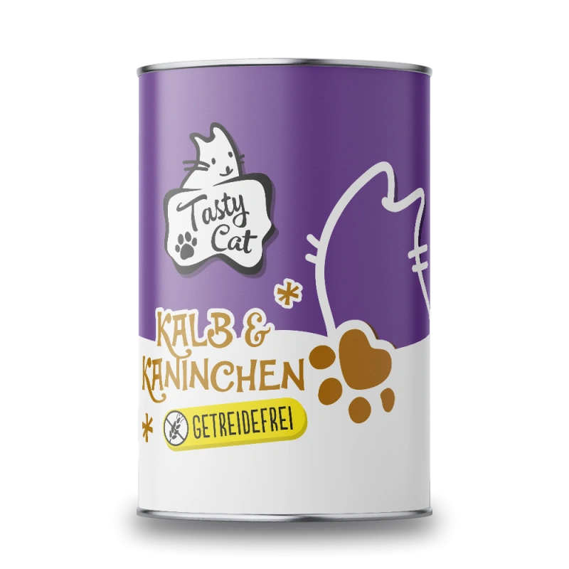 TastyCat - Ternera & Conejo 6x400g TastyCat - Ternera & Conejo 6x400g