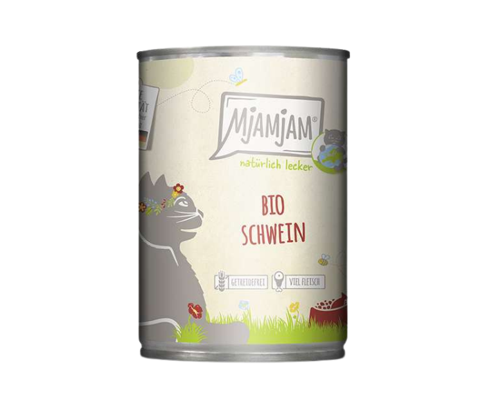 Mjamjam - Cerdo puro Bio 6x400g Mjamjam - Cerdo puro Bio 6x400g