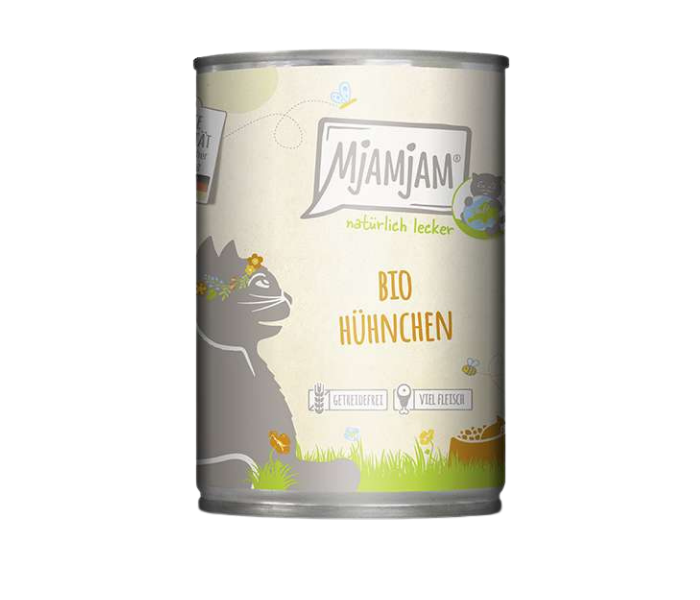 Mjamjam - Pollo puro Bio 6x400g Mjamjam - Pollo puro Bio 6x400g