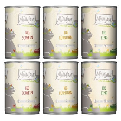 Pack de Prueba Mjamjam Bio - 6x400g