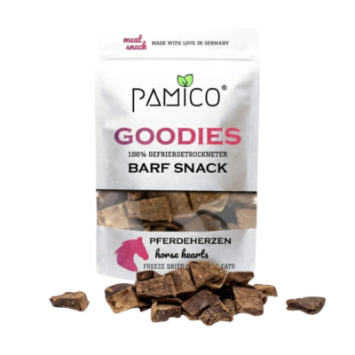 Pamico - Corazones de Caballo Liofilizados 50g