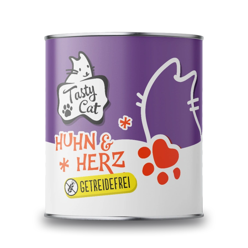 TastyCat - Pollo & Corazón 6x800g TastyCat - Pollo & Corazón 6x800g