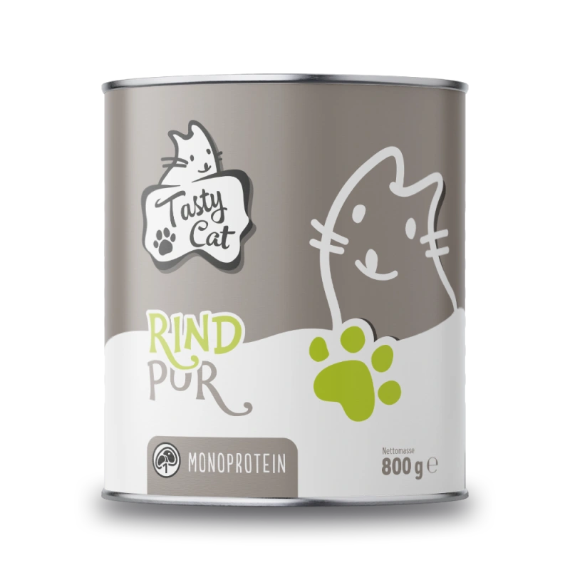 TastyCat MONO - Vacuno 6x800g TastyCat MONO - Vacuno 6x800g