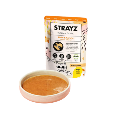 STRAYZ - Sopa de Pollo Bio 40g